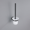 Fortifura Calvi Porte-balai de WC - ronde - Noir mat SW639936