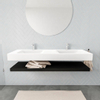 MONDIAZ ALAN 150cm badmeubel solid surface planchet urban Vrijhangende wastafel cloud dubbel 2 kraangaten kleur talc SW408675 MONDIAZ ALAN 150cm badmeubel solid surface planchet urban Vrijhangende wastafel cloud dubbel 2 kraangaten kleur talc SW408675
