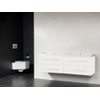 Saniclass Foggia Meuble salle de bain avec miroir 160cm Blanc SW10813 Saniclass Foggia Meuble salle de bain avec miroir 160cm Blanc SW10813