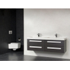 Saniclass Foggia badmeubelset 160cm 2 kraangaten black diamond SW10824 Saniclass Foggia badmeubelset 160cm 2 kraangaten black diamond SW10824