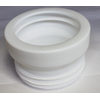 Wisa manchon de cuvette en plastique droit 100 110mm droit modèle bas blanc 0770310