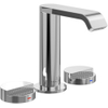 Villeroy & Boch Dawn wastafeluitloop set - zonder pop up afvoergarnituur - wandmontage afbouwdeel - hoogglans chroom SW974306