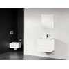 Saniclass Foggia badmeubel 60x45.5cm 1 kraangat wit met spiegel SW20446 Saniclass Foggia badmeubel 60x45.5cm 1 kraangat wit met spiegel SW20446