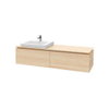 Villeroy en Boch Legato onderkast met LED verlichting met 2 laden voor wastafel links 160x50x38cm matwit 1024891 Villeroy en Boch Legato onderkast met LED verlichting met 2 laden voor wastafel links 160x50x38cm matwit 1024891