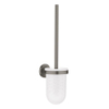 Grohe Essentials Toiletborstelhouder - wandmontage - rond - open - brushed hard graphite (antraciet) SW99041
