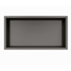 Fortifura Galeria Inbouwnis - 30x60x7cm - PVD - geborsteld gunmetal (antraciet) SW809413
