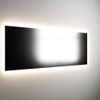 Mondiaz BRIGHT spiegel – 160x70 cm – indirecte LED rondom – Zilver SW760757