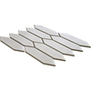 La Mosaic Factory Paris carreau mosaïque - 25,5x31,5cm - carrelage mural - Hexagone - Porcelaine Blanc Brillant SW471149