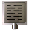 Wiesbaden Dreen DG03 doucheput 20x20cm RVS SW20694 Wiesbaden Dreen DG03 doucheput 20x20cm RVS SW20694