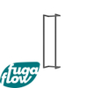 FugaFlow Eccelente Acces Handdoekrek - 95x25x20cm - Gunmetal - Black Friday - SW1123865