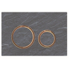 Geberit Sigma 21 bedieningplaat met dualflush frontbediening voor toilet 24.6x16.4cm mustang leisteen SW420776 Geberit Sigma 21 bedieningplaat met dualflush frontbediening voor toilet 24.6x16.4cm mustang leisteen SW420776