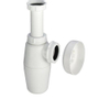 Viega Project siphon à cloche en plastique sans tube mural avec rosace 1 blanc GA75311