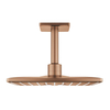 Grohe Rainshower SmartActive 310 Cube Hoofddouche - 31x 31cm - 2 straalsoorten - plafondarm 14.2cm - brushed warm sunset (koper) SW484576