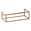 BRAUER Believe frame - 99x30x45.5cm - excl. bodemplaat goud geborsteld SW722092