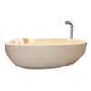 Best Design Aquastone XXL vrijstaand bad 191x117x50cm sand stone SW20816 Best Design Aquastone XXL vrijstaand bad 191x117x50cm sand stone SW20816