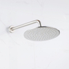FugaFlow Eccelente Acces Douche de tête - 25cm - ronde - bras mural 35cm - Acier inoxydable brossé PVD (RVS) SW1468881