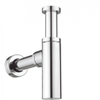 Saniclass Star design siphon avec tuyaux mural et rosette model chrome SW2686