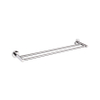 Adema Rise Porte-serviettes double - 60 cm - assorti à Grohe Chrome SW1472882