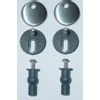 Wiesbaden Luxe QuickRelease zitting luxe bevestigingset compleet SW21066 Wiesbaden Luxe QuickRelease zitting luxe bevestigingset compleet SW21066