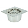 Wiesbaden Plumb Chroom ABS doucheput 10x10 onder 40mm SW21092 Wiesbaden Plumb Chroom ABS doucheput 10x10 onder 40mm SW21092