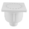 Plumb Doucheplug 10x10 onderuitlaat wit SW21091 Plumb Doucheplug 10x10 onderuitlaat wit SW21091