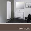 INK Unit meuble sous lavabo sans poignée laquée taupe mat SW21271 INK Unit meuble sous lavabo sans poignée laquée taupe mat SW21271