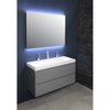 INK Dock meuble sous lavabo sans poignée laquée gris mat SW21272 INK Dock meuble sous lavabo sans poignée laquée gris mat SW21272