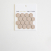 ÉCHANTILLON The Mosaic Factory Hexagon carreau mosaïque - 12,5x15 - carreau mural et de sol - Hexagone - Porcelaine Royal Peach Mat SW1159426