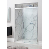 Simpsons Ten schuifdeur 140x195cm zilver profiel helder glas SW21637 Simpsons Ten schuifdeur 140x195cm zilver profiel helder glas SW21637