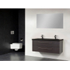 Saniclass Exclusive line Corestone 120 badmeubel black diamond 2 laden 2 kraangaten met spiegel SW21652 Saniclass Exclusive line Corestone 120 badmeubel black diamond 2 laden 2 kraangaten met spiegel SW21652