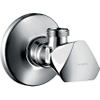 Hansgrohe Hoekstopkraan E - met G 3/8 aansluiting - hoogglans chroom 0450058