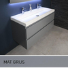 INK Dock set de meuble salle de bains 120x40x6cm sans poignée laquée MDF gris mat SW21743 INK Dock set de meuble salle de bains 120x40x6cm sans poignée laquée MDF gris mat SW21743