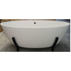 Crosstone Rob solid surface vrijstaand bad mat wit 151*76*46 SW369770 Crosstone Rob solid surface vrijstaand bad mat wit 151*76*46 SW369770