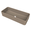 Arcqua Case waskom - rechthoek - 60x26cm - mat truffel SW1209095