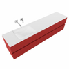 MONDIAZ VICA 200cm badmeubel fire 4 lades wastafel cloud links zonder kraangat SW410766 MONDIAZ VICA 200cm badmeubel fire 4 lades wastafel cloud links zonder kraangat SW410766