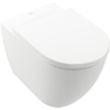 Villeroy & Boch Subway 3.0 Staand closet - 59.5x37x40cm twistflush antibacterieel CeramicPlus - White Alpine (glans wit) SW678481