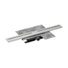 Easy Drain Pureflow Caniveau de douche - 100cm - dryphon - acier inoxydable brossé SW1412272