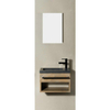 Saniclass Natural Wood Fonteinset grey oak 40x22cm SW4061 Saniclass Natural Wood Fonteinset grey oak 40x22cm SW4061