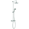 Crosswater Multivalve Fusion regendouche - thermostatisch - met 3 standen handdouche - hoogglans chroom SW20965