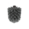 Zack Toiletborstel - 8.1cm - RVS - zwart SW23717