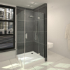 Saniclass Cansano douchecabine vierkant met 1 draaideur 80x80x208.5cm incl douchebak 13.5cm helder glas chroom SW24216 Saniclass Cansano douchecabine vierkant met 1 draaideur 80x80x208.5cm incl douchebak 13.5cm helder glas chroom SW24216