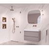 INK SP38 miroir – carré à angles arrondis – 60 x 60 cm – LED indirecte tout autour – chauffage de miroir SW1239330