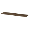 INK Topdeck Wastafelblad - 180x45x2cm - tbv onderkast - MDF - Fineer Chocolate SW493989