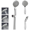Crosswater Kai Handdoucheset - 3 standen - hoogglans chroom SW24768