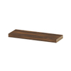 INK 20d wandplank - 60x20x3.5cm - voorzijde afgekant - tbv nis - MFC Noten SW493446