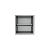 Hotbath &MORE Inbouw toiletrolhouder - 16x16x13cm - RVS 316 SW1245657