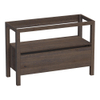 Saniclass Natural Wood Staand onderkast 120 Black Oak Geborsteld SW223393 Saniclass Natural Wood Staand onderkast 120 Black Oak Geborsteld SW223393