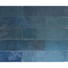 SAMPLE Ceralto Tavola Core Carreau mural 6x25cm 10mm pâte blanche Marine SW976475