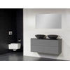Saniclass New Future Corestone13 waskom gehamerd badmeubel 120cm met spiegel grijs SW47824 Saniclass New Future Corestone13 waskom gehamerd badmeubel 120cm met spiegel grijs SW47824