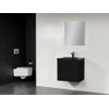 Saniclass New Future XXS Corestone badmeubel 60cm met spiegel zwart SW47870 Saniclass New Future XXS Corestone badmeubel 60cm met spiegel zwart SW47870